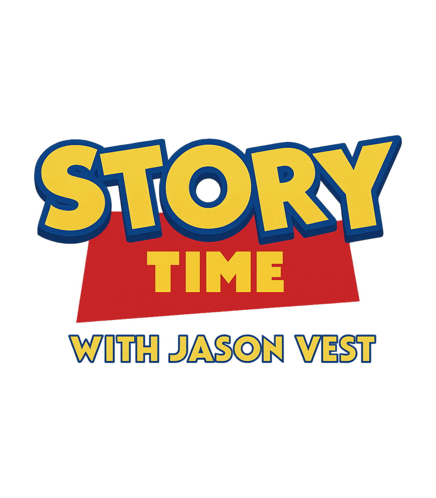 Story Time with Jason Vest – Official Logo T-Shirt