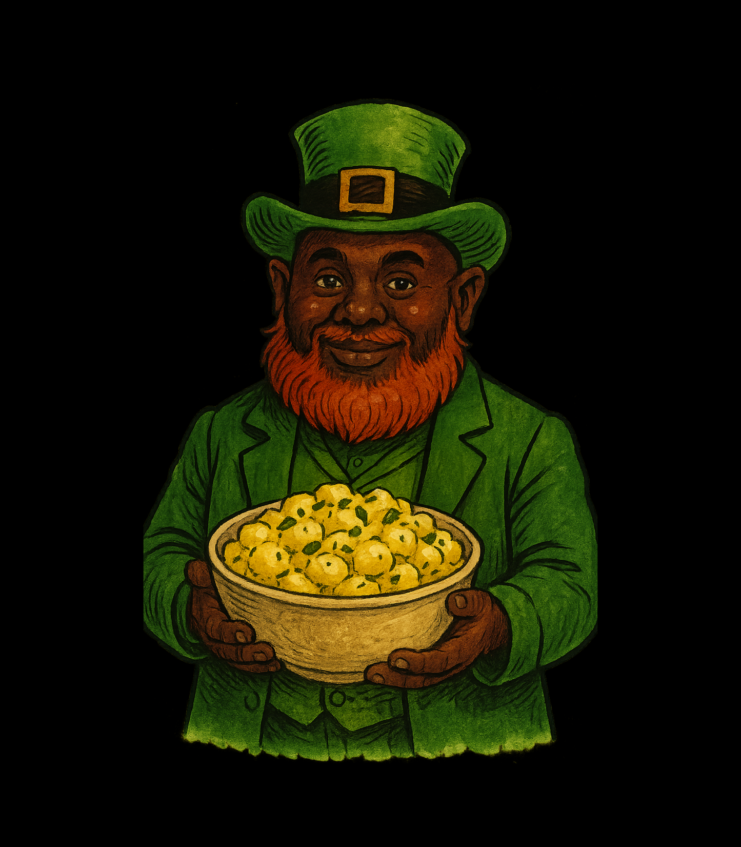 “Potato Salad Leprechaun” Roderick McDaniel T-shirt