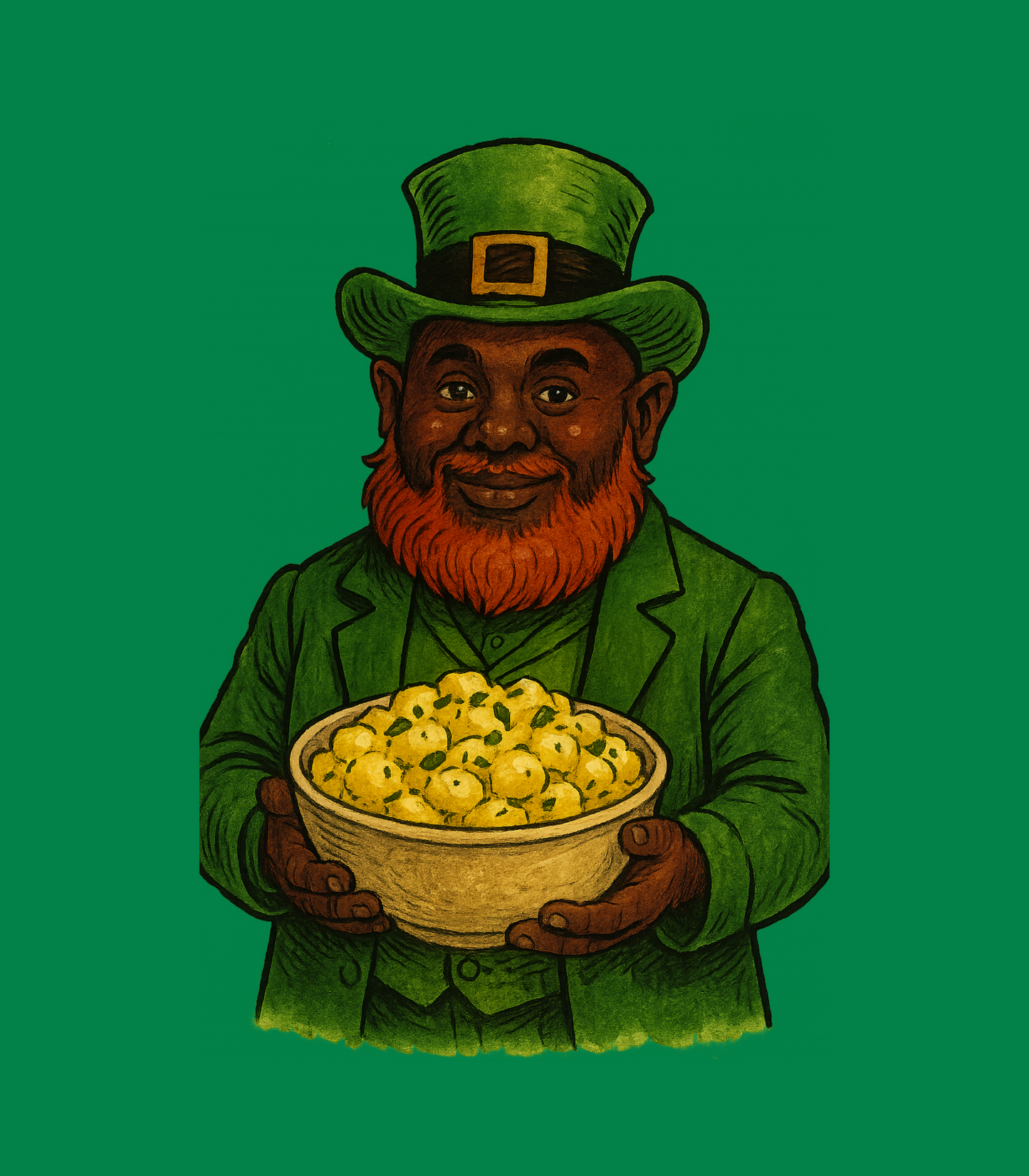 “Potato Salad Leprechaun” Roderick McDaniel T-shirt