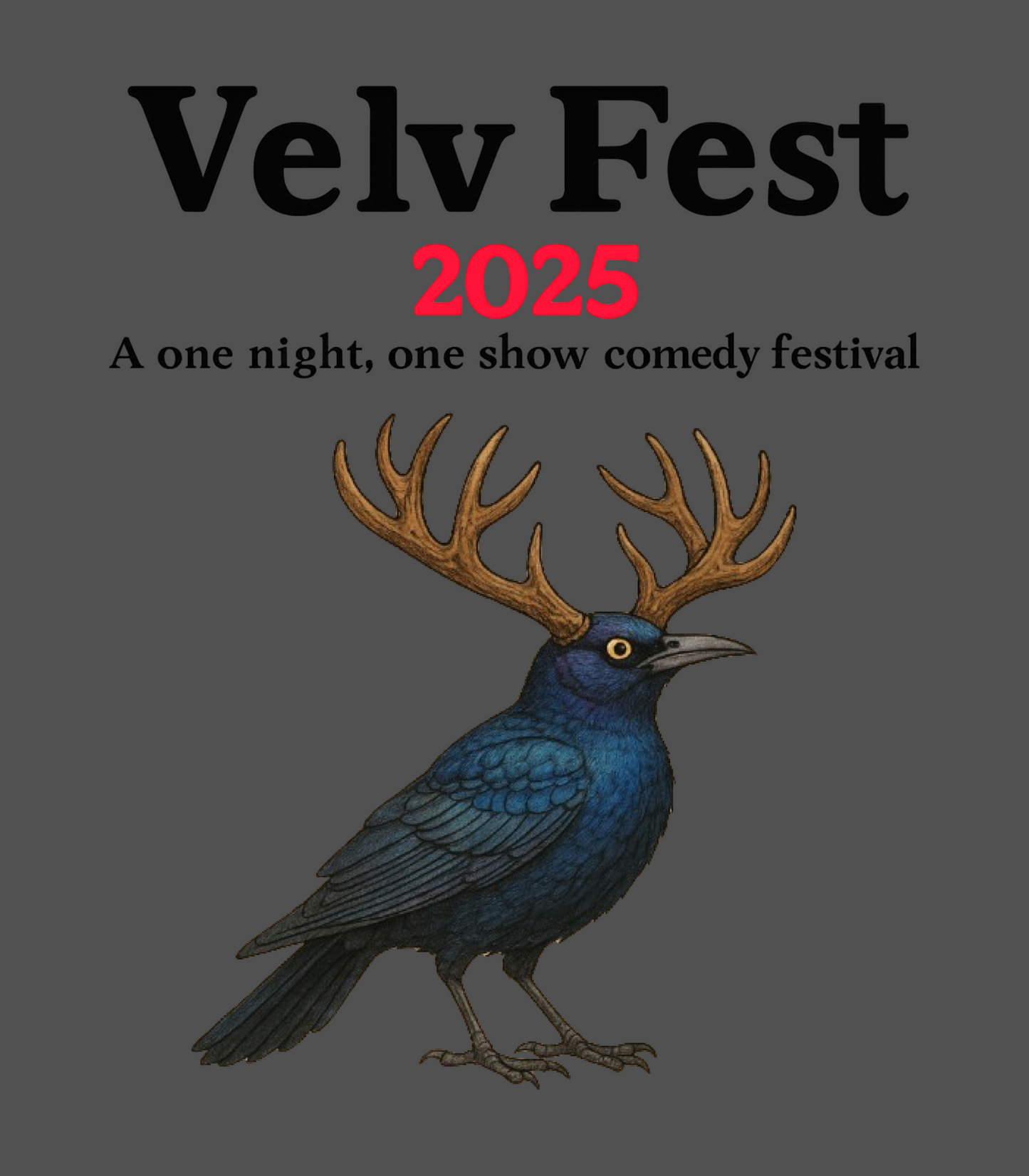 The Velveeta Room "Velv Fest 2025" Crow T-Shirt