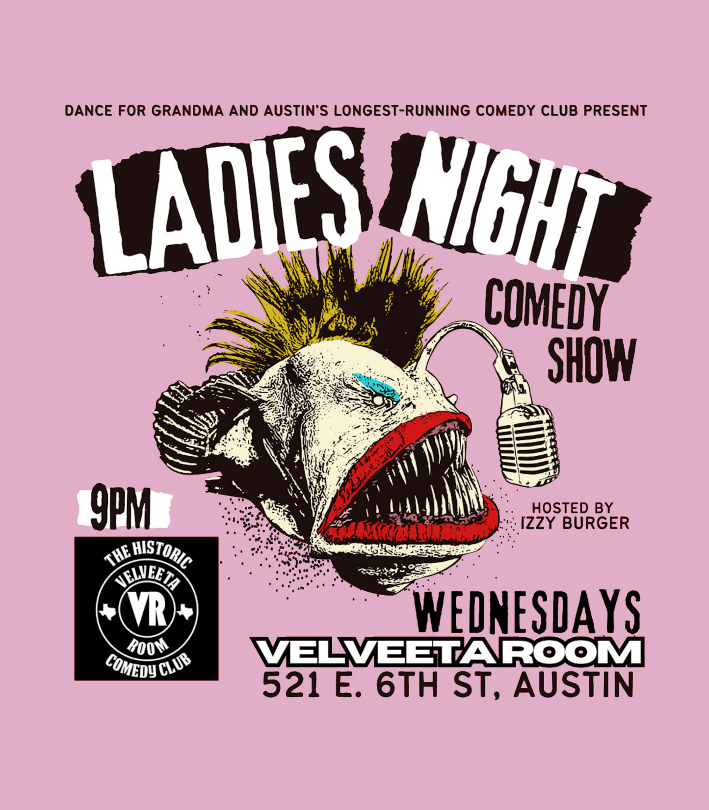 The Velveeta Room "Ladies Night" Logo T-Shirt