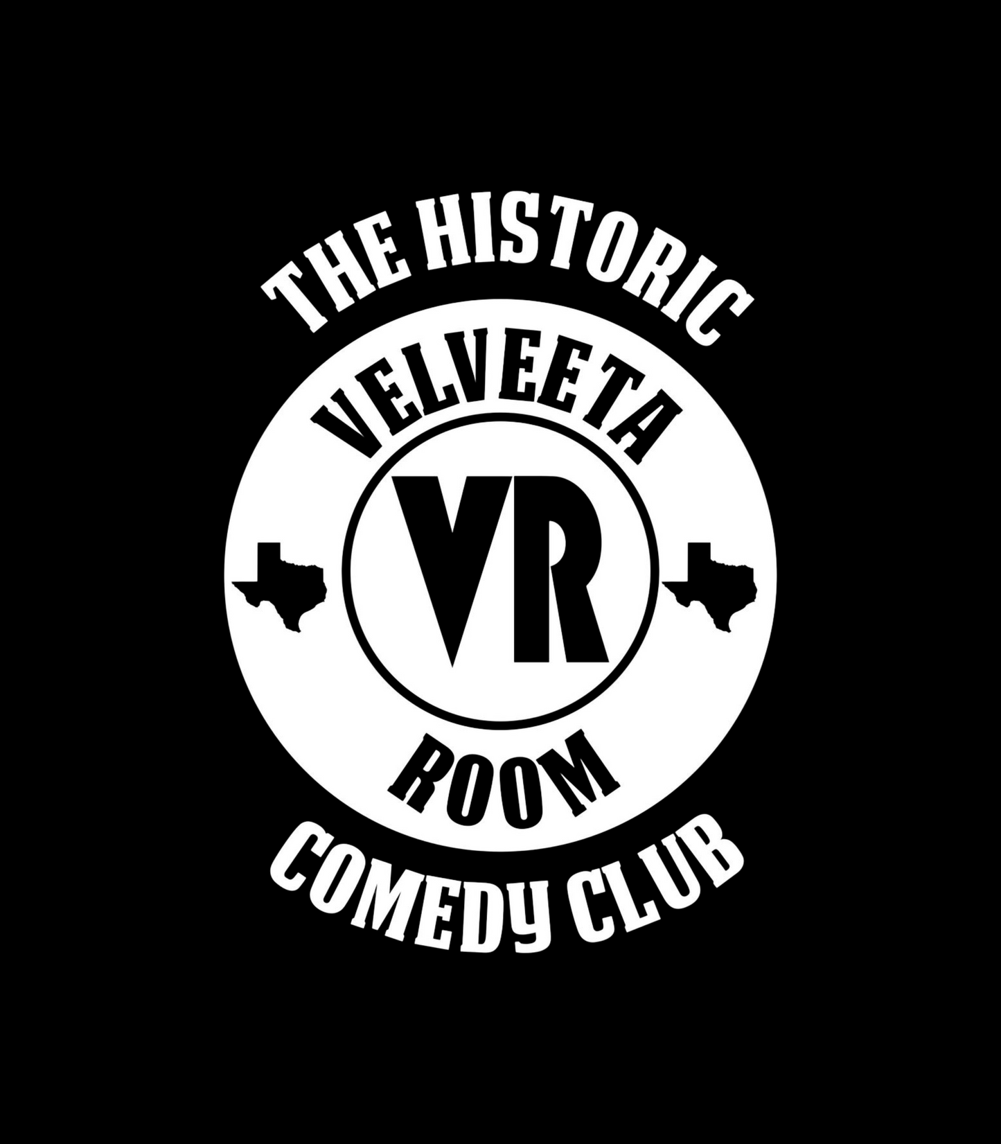 The Velveeta Room "The Historic Comedy Club" Official Logo T-Shirt
