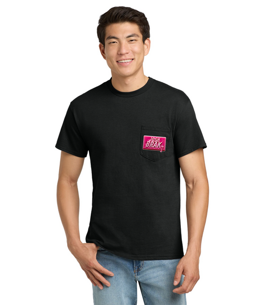 Mic and Soap Josh Brak Logo Pocket T-shirt