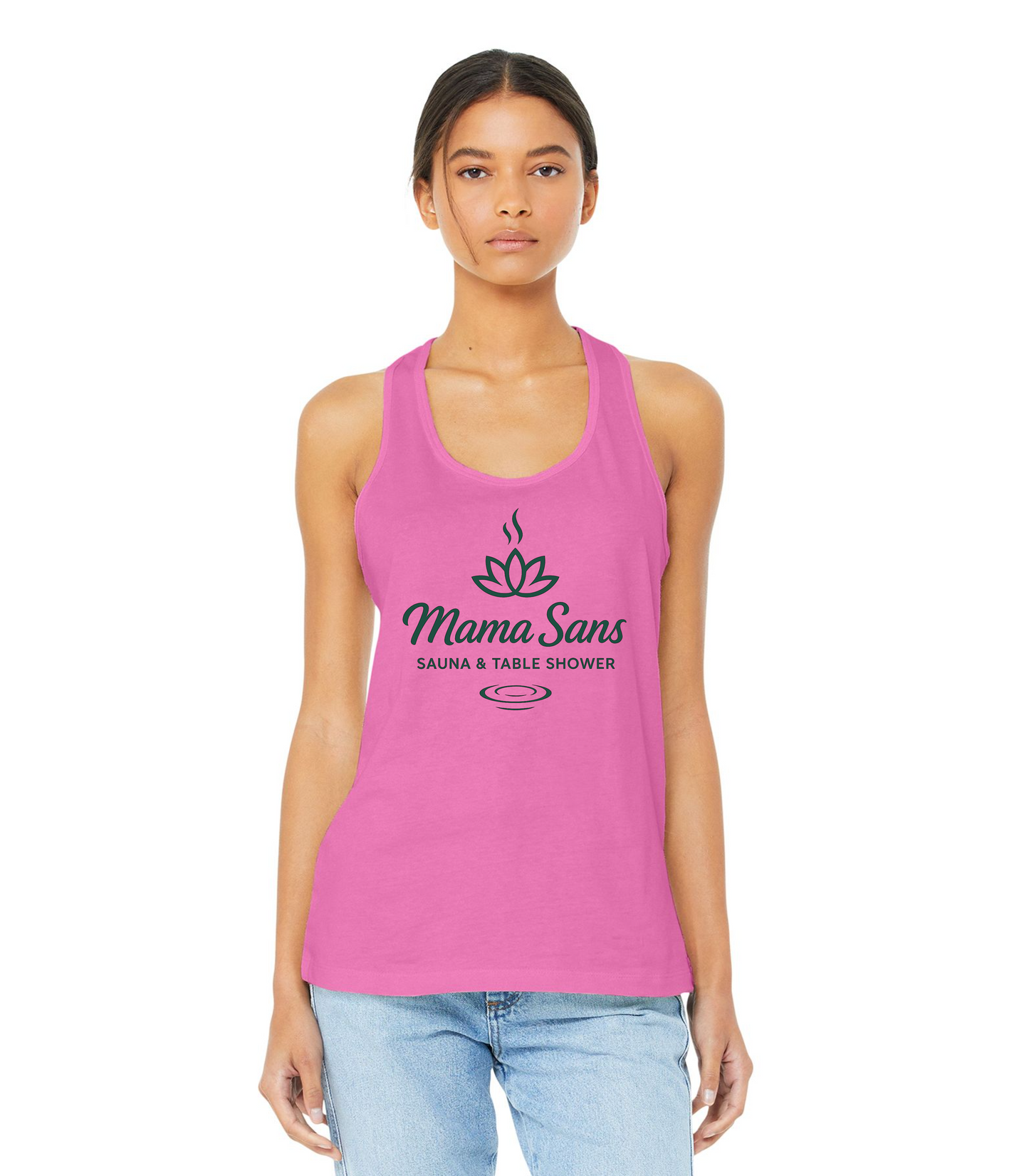 Mama Sans Spa – Sauna & Table Shower Jason Vest T-Shirt