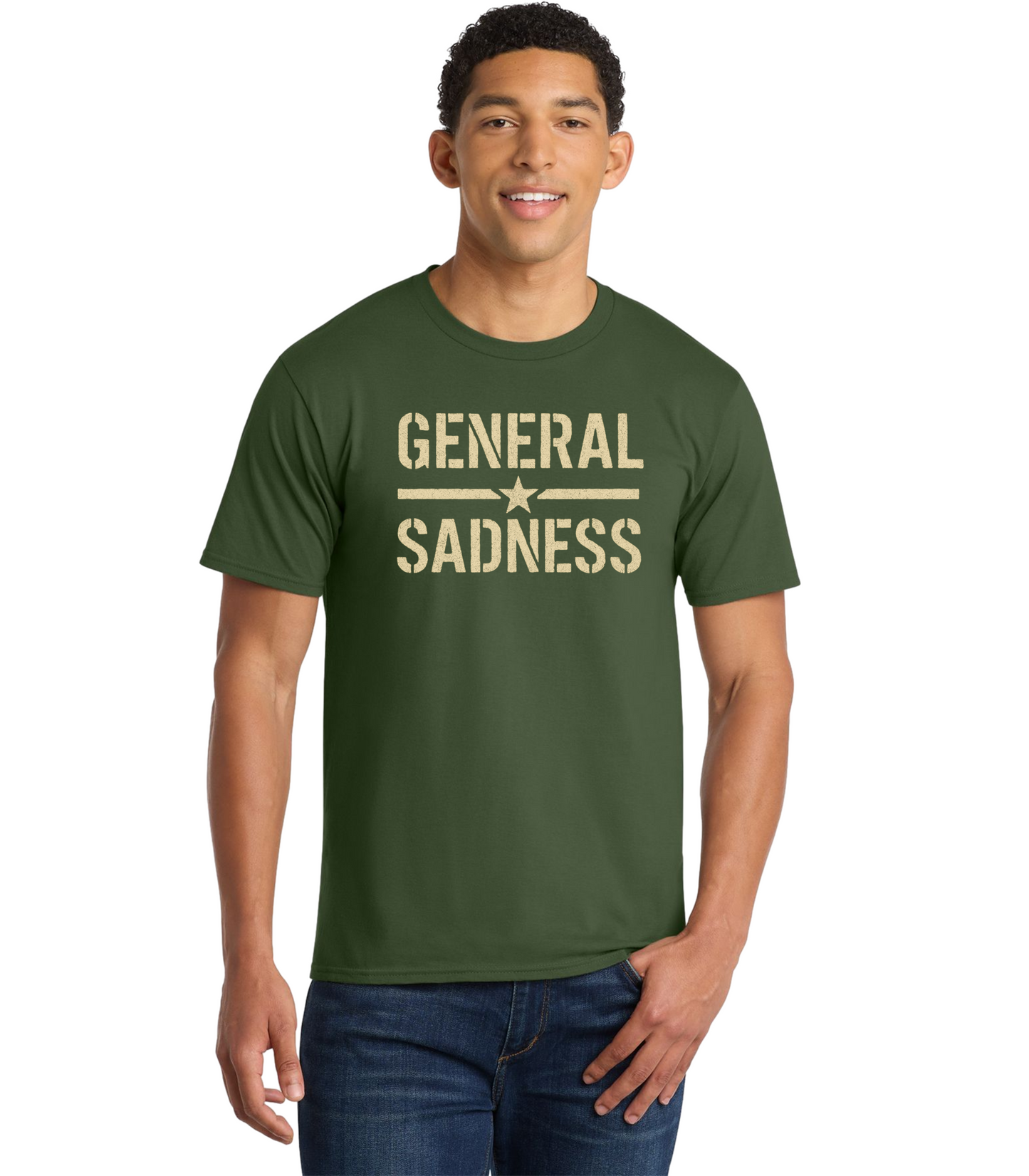 "General Sadness" Austin Young Kill Tony #657 Inspired Military Style T-Shirt