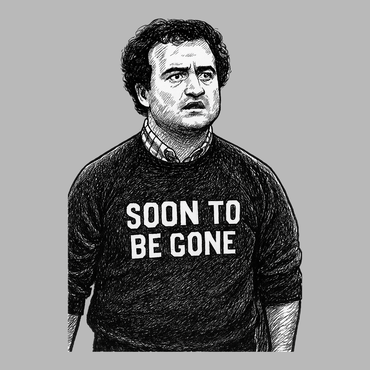 "Soon To Be Gone" Belushi Austin Young Tribute Inspired T-Shirt
