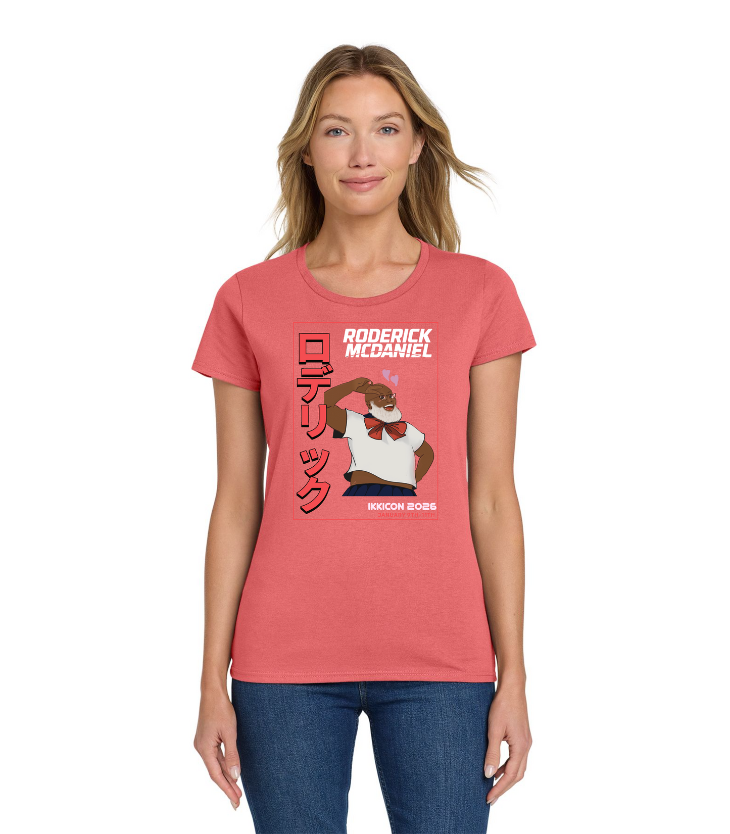 "Sailor Silky" Ikkicon 2026 Roderick McDaniel Coach Silky T-Shirt