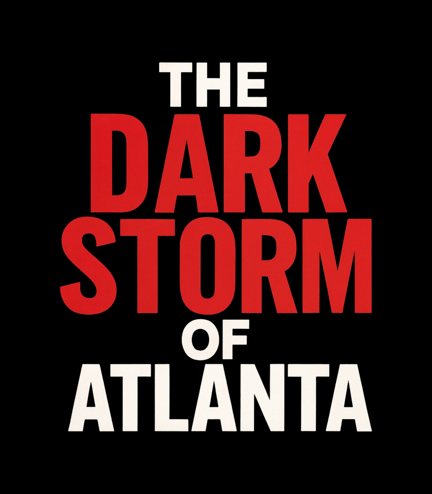 "The Dark Storm Of Atlanta" Kill Tony Inspired Dedrick Flynn T-Shirt