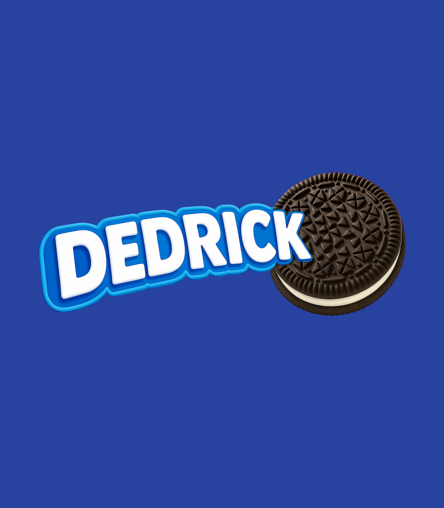 Oreo Cookie Dedrick Flynn Parody T-Shirt