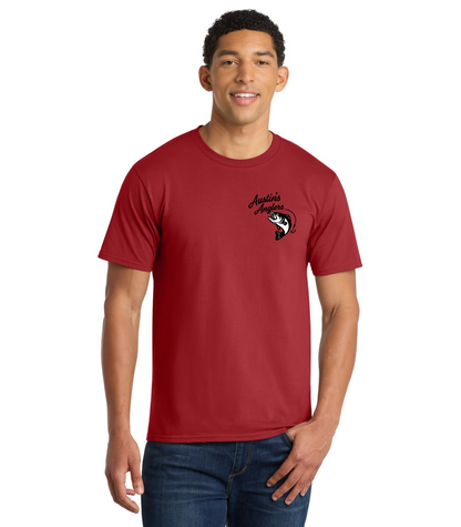 Austin's Anglers Collegiate Colors Fishing Austin Young Comedy T-Shirt - additional view 4