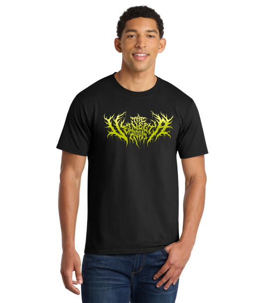 The Velveeta Room Metal Inspired T-Shirt Yellow Ver