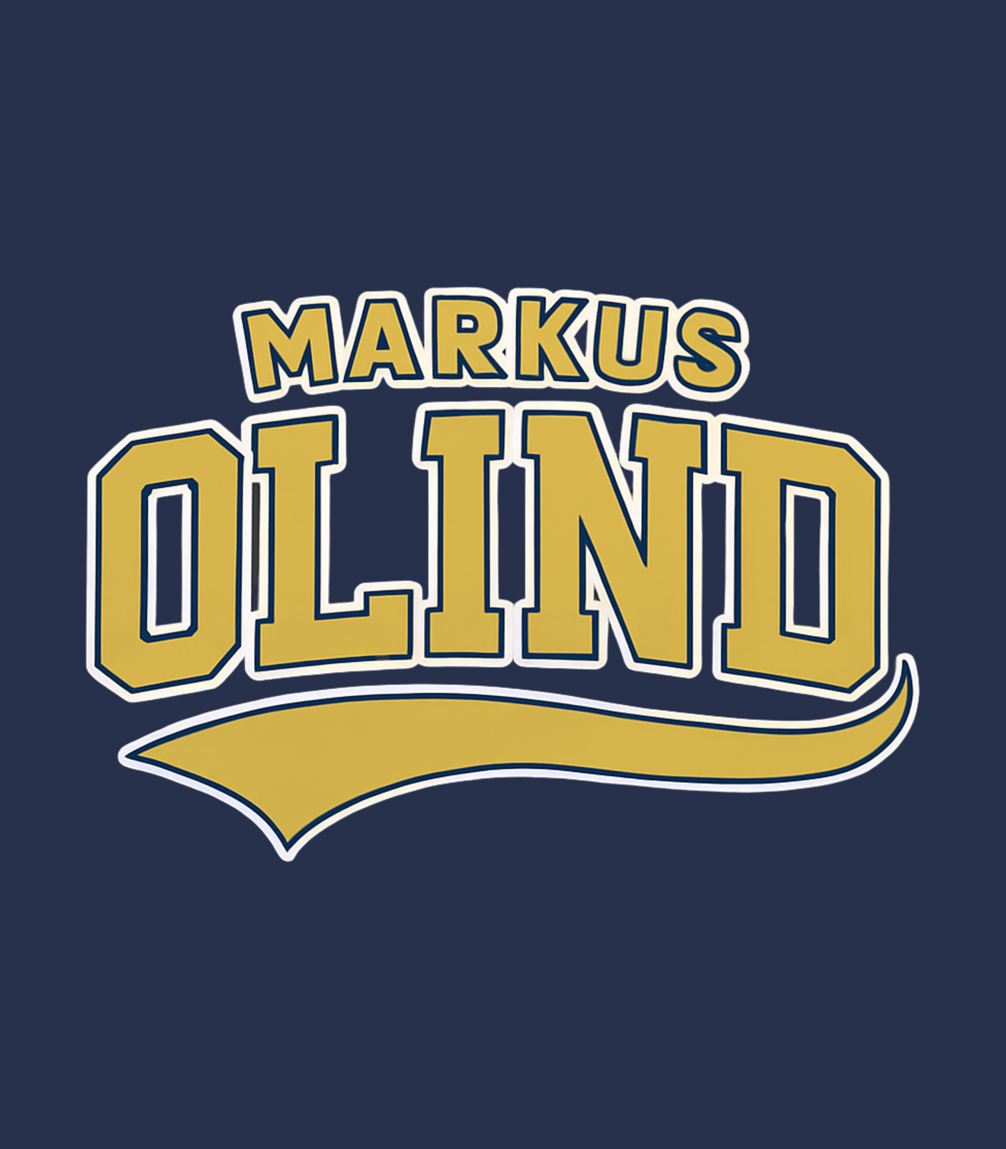 Markus Olind Sports Teams Inspired T-Shirt
