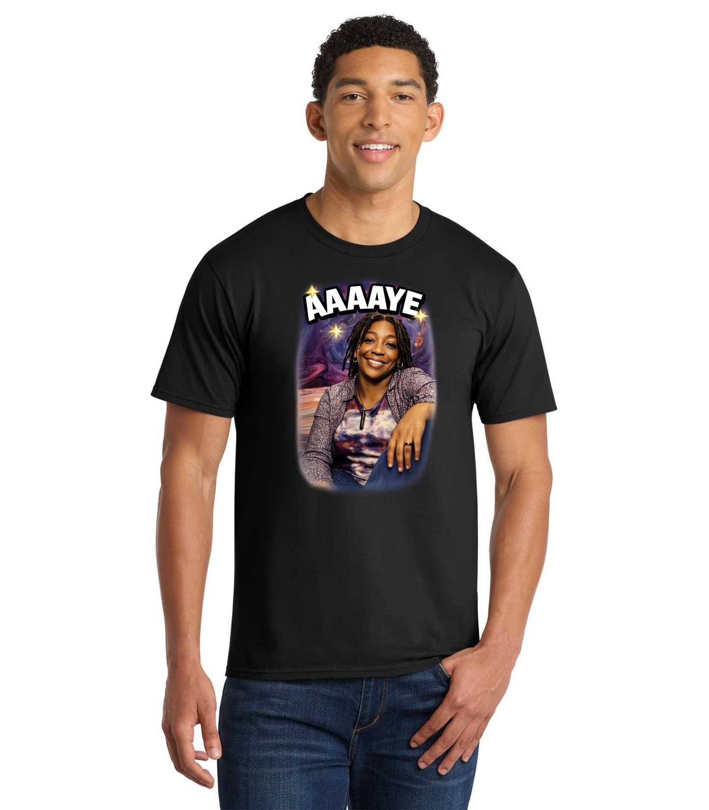 "AAAAYE" Genivive Clinton T-Shirt