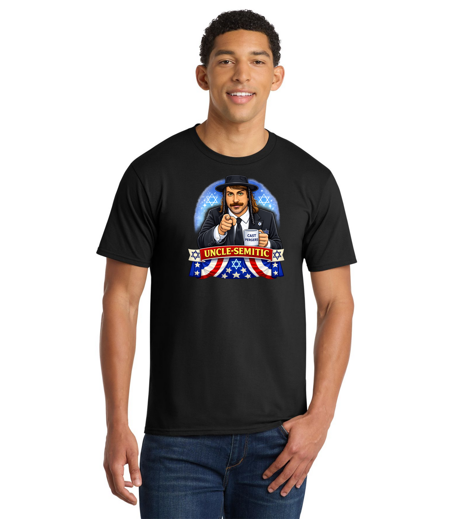 "Uncle-Semitic" Eli Halpern Inspired T-Shirt
