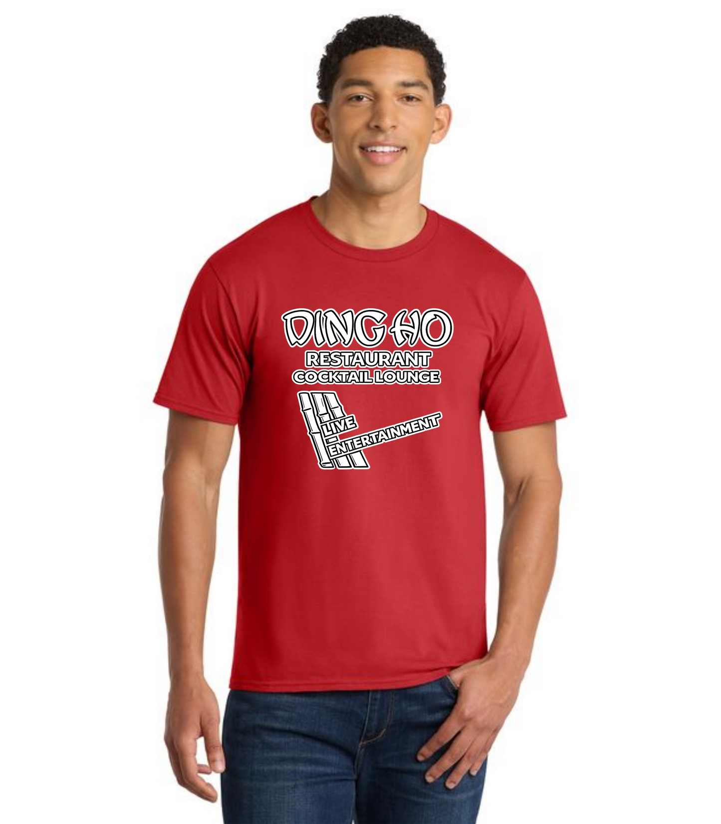 Ding-Ho Restaurant and Cocktail Lounge Historical Comedy Club Inspired T-Shirt