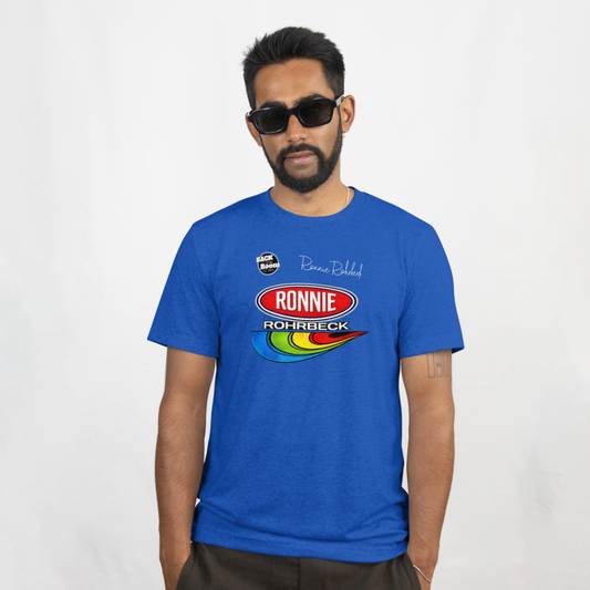 Retro Nascar Inspired Ronnie Rohrbeck T-Shirt