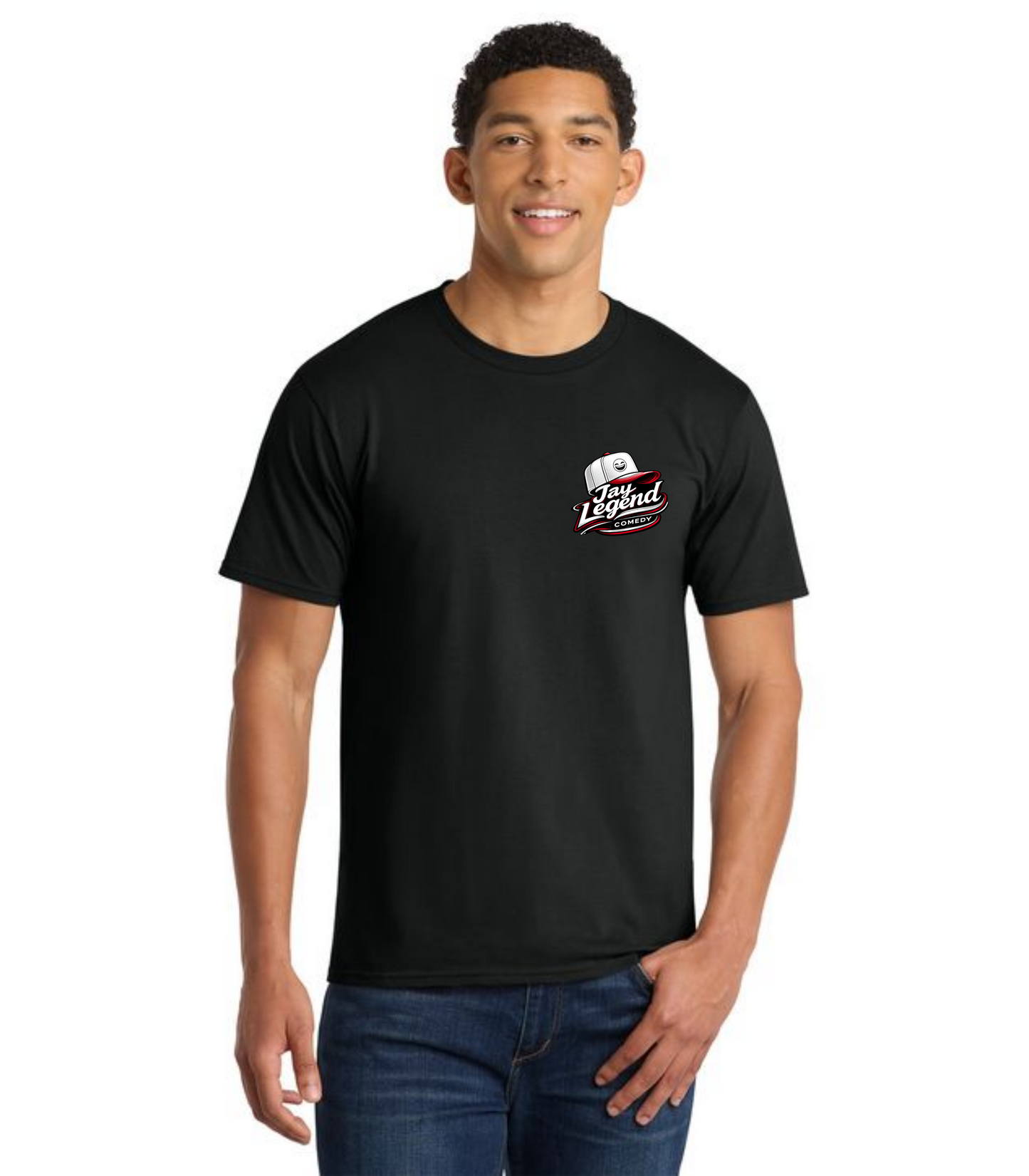 Jay Legend Comedy Left Chest Logo T-Shirt