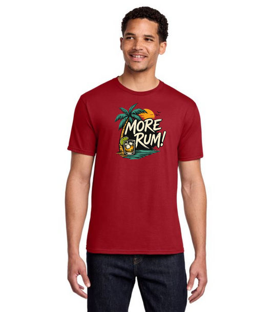 "More Rum!" Dylan Walker Barbados Inspired T-Shirt