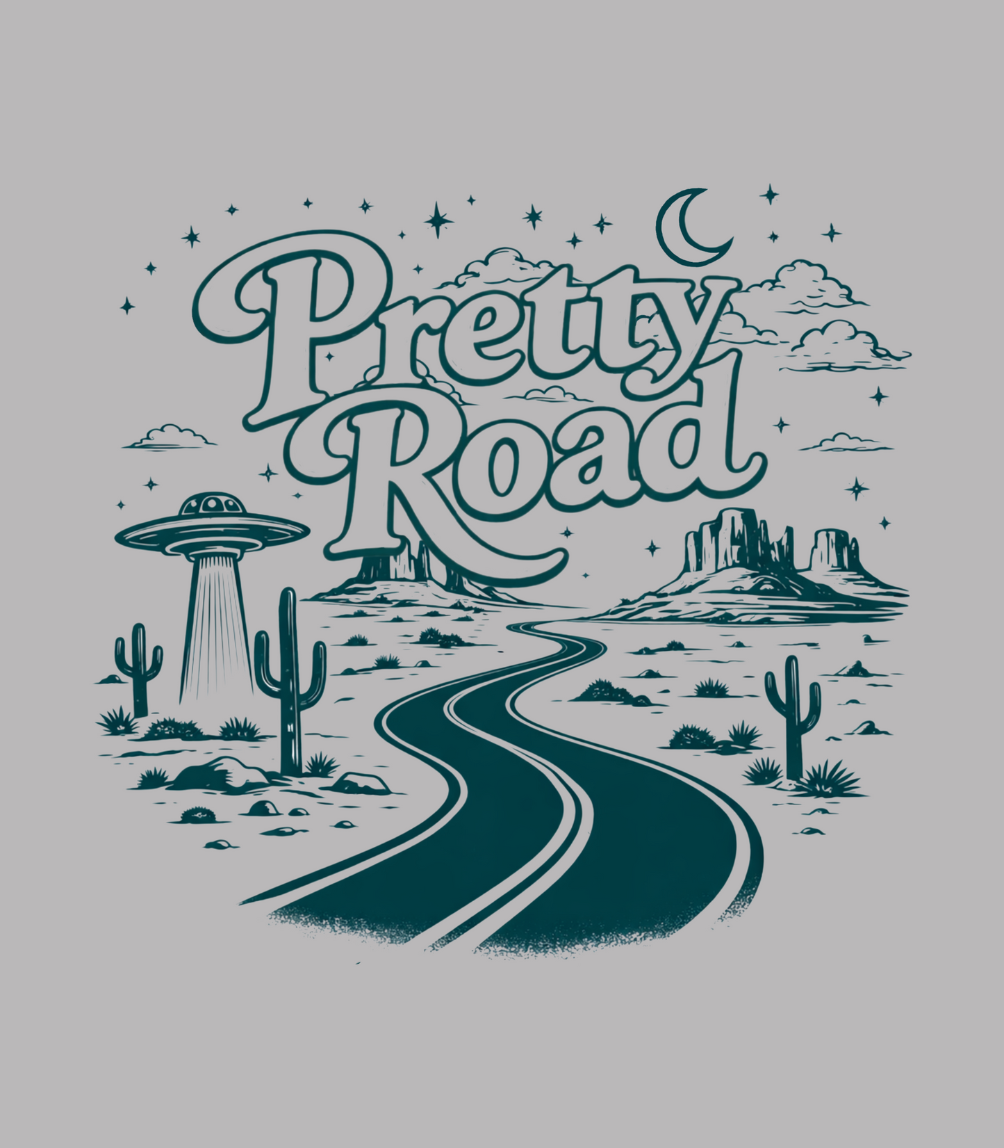 "Pretty Road" Road to Reverie Band T-Shirt