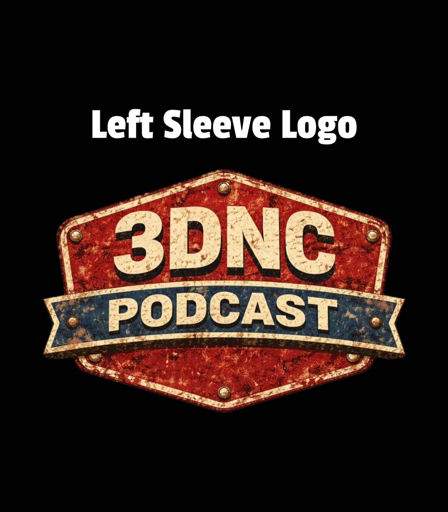 "Vajority" 3DNC Podcast T-Shirt Text Version