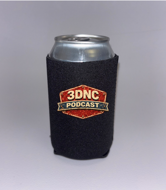 3 Dudes No Cup Podcast 3DNC Official Logo Neoprene Drink Can Hugger