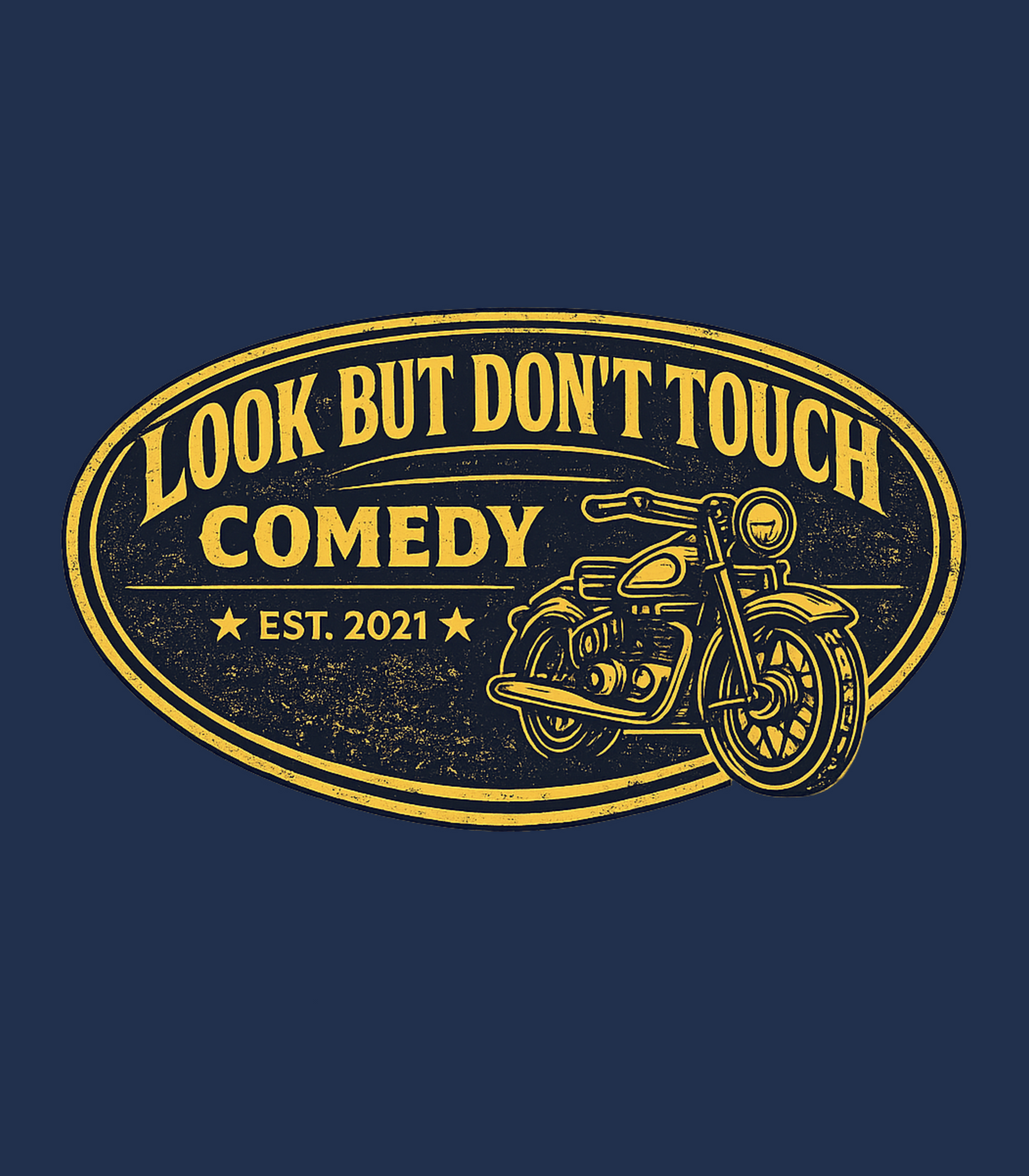 Rachel McMillen Look But Don't Touch Official Logo T-Shirt