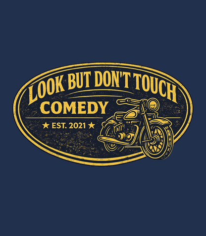 Rachel McMillen Look But Don't Touch Official Logo T-Shirt additional product view 3