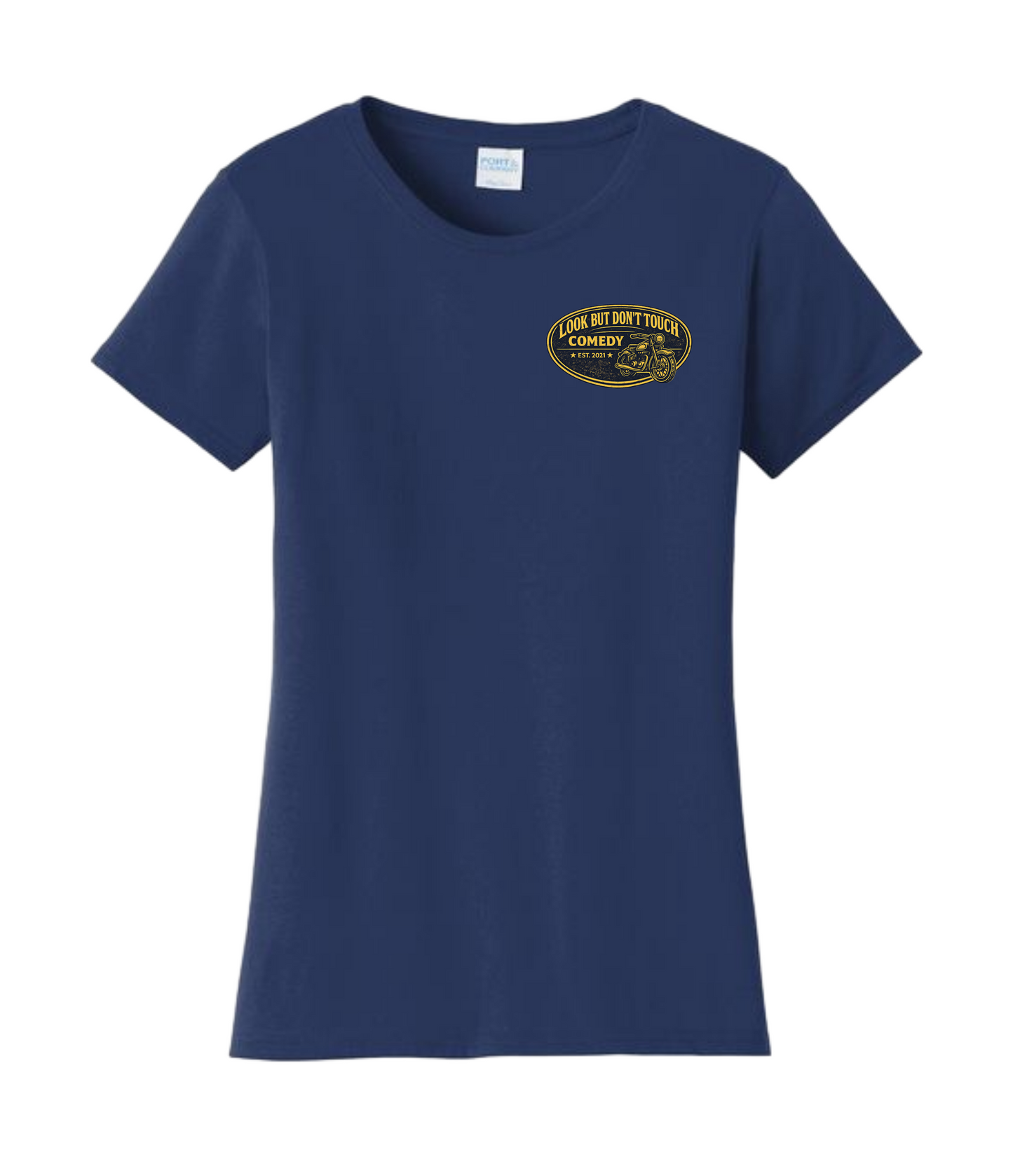 Rachel McMillen Look But Don't Touch Official Logo T-Shirt