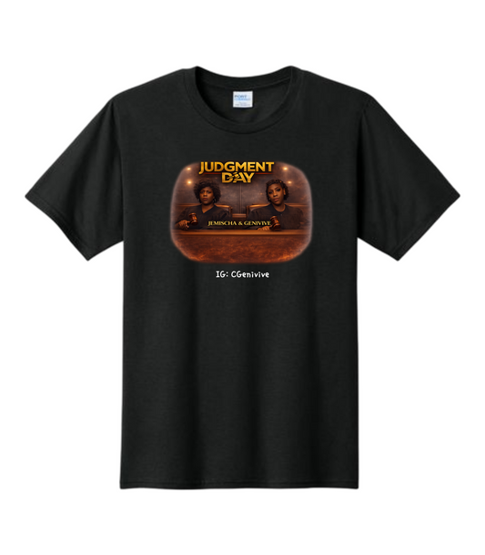"Judgment Day" Genivive Clinton and Jemischa Albo Show Inspired T-Shirt