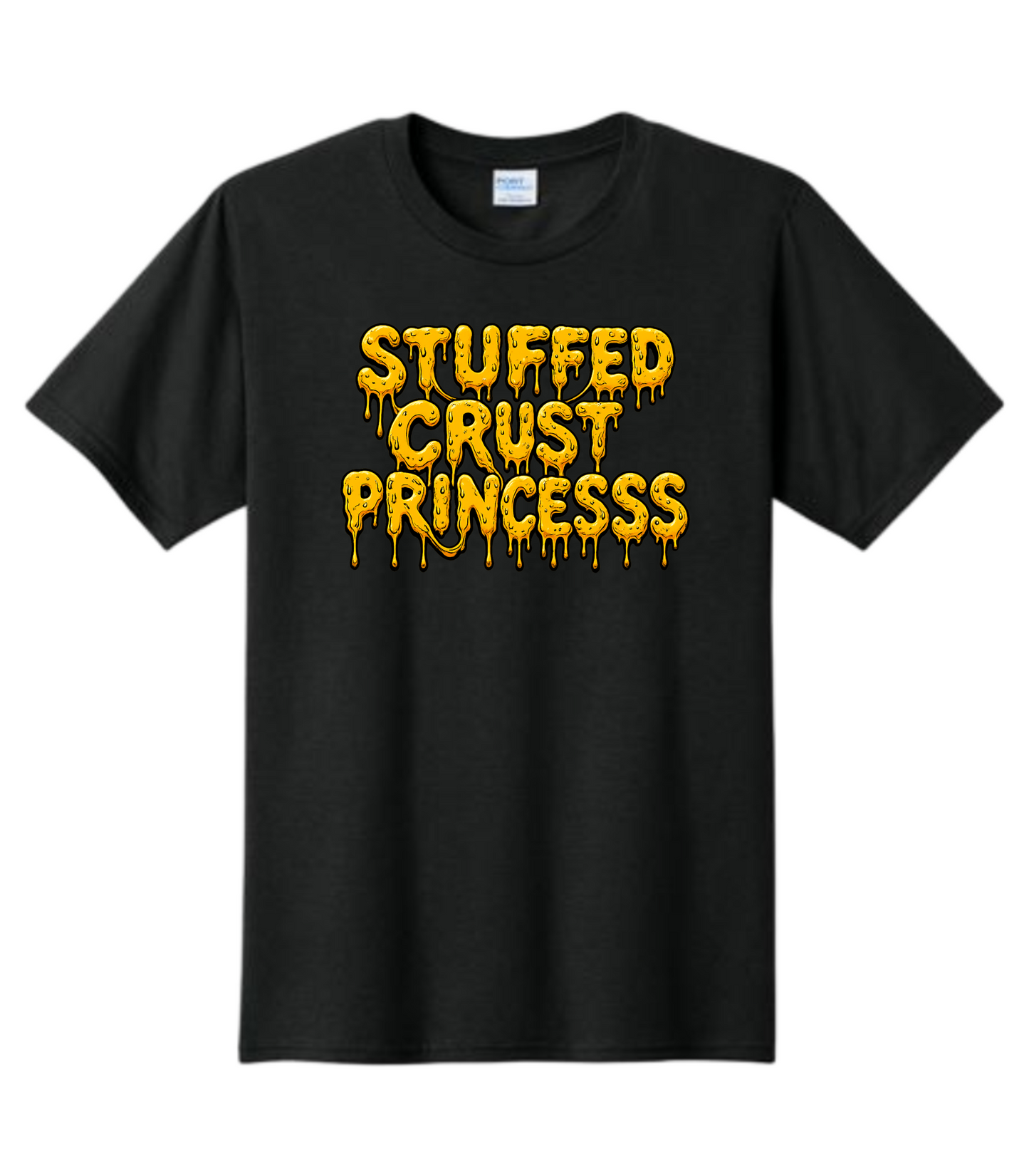 Stuffed Crust Princess Viral Video Bit Homage T-Shirt