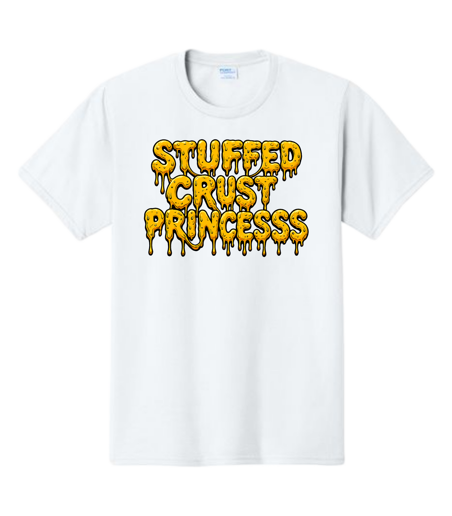 Stuffed Crust Princess Viral Video Bit Homage T-Shirt