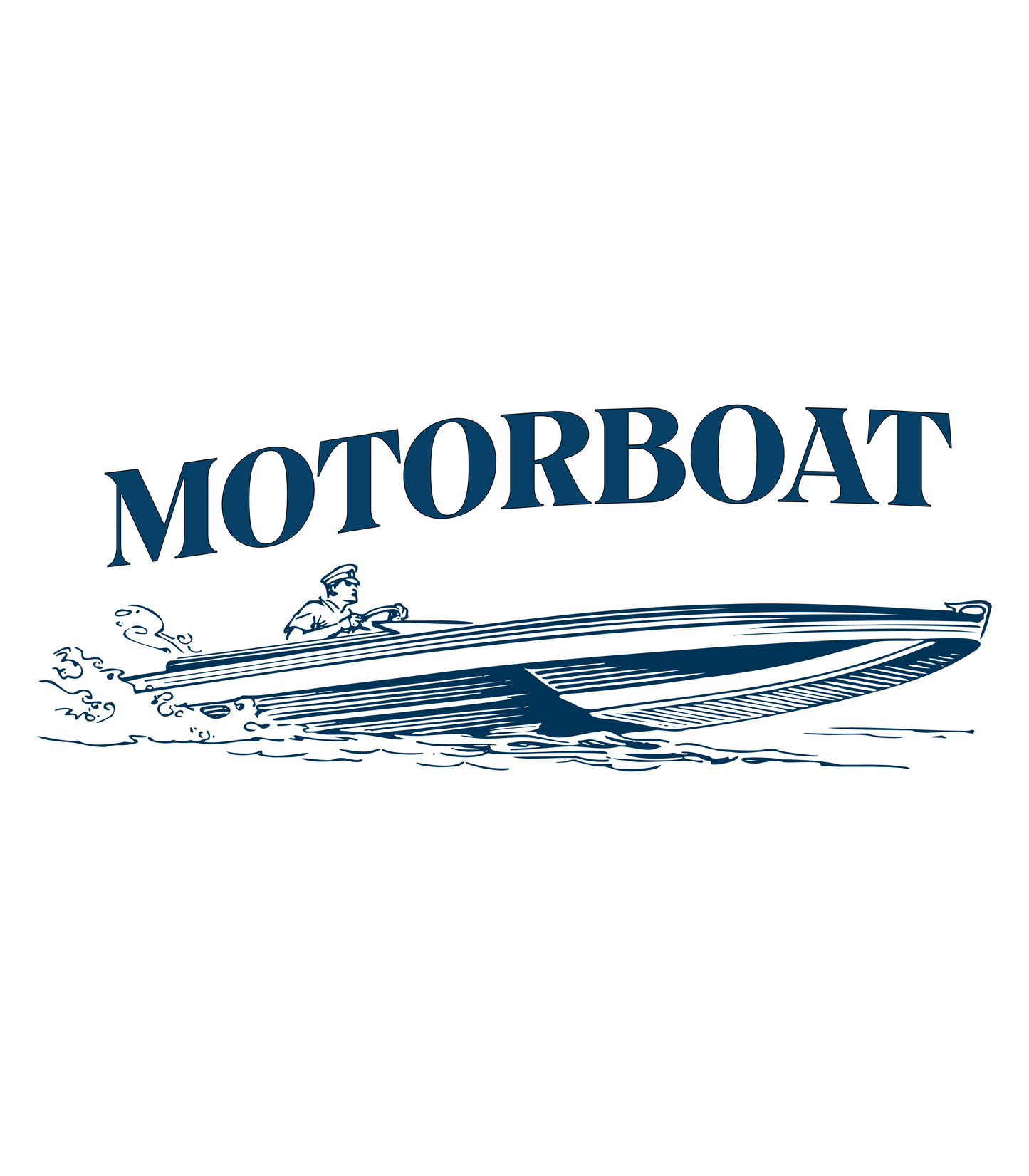 "MotorBoat" T-Shirt