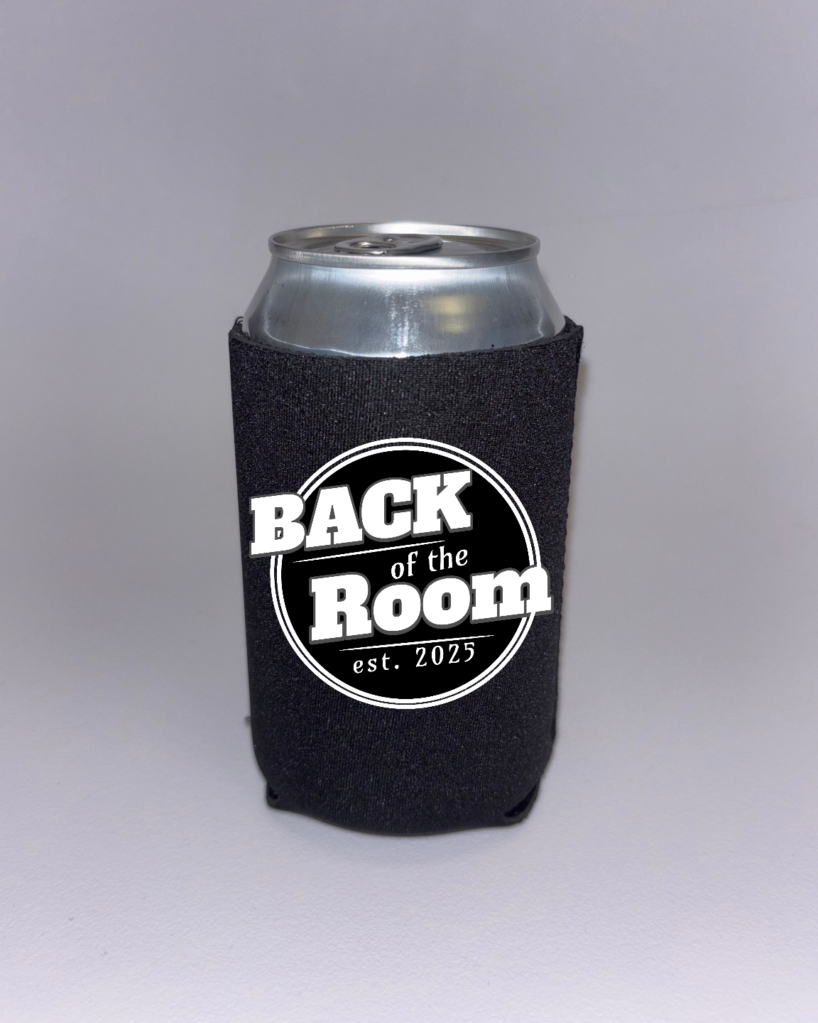 Back Of The Room Tees Official Logo Can Hugger Drink Sleeve