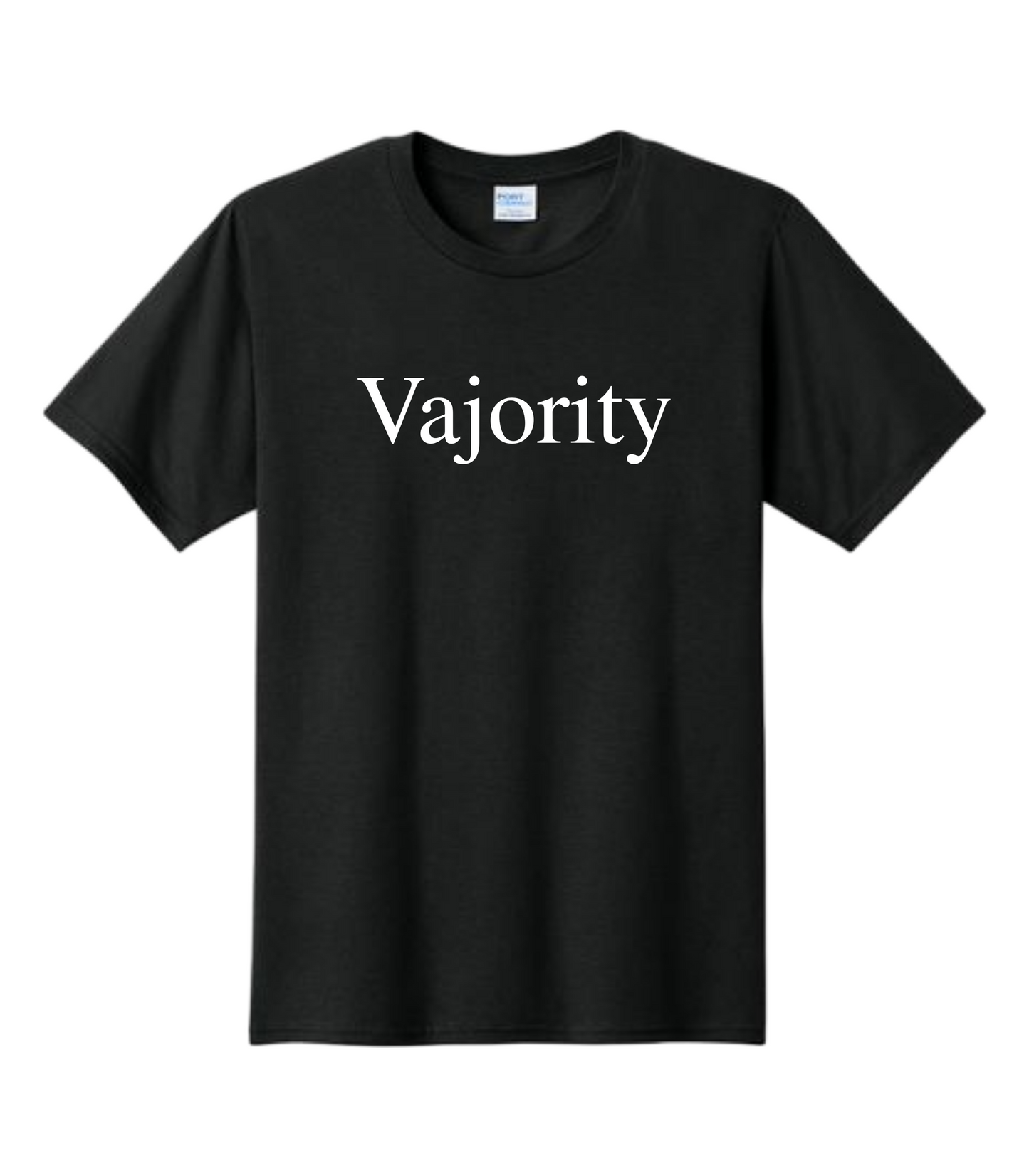 "Vajority" 3DNC Podcast T-Shirt Text Version