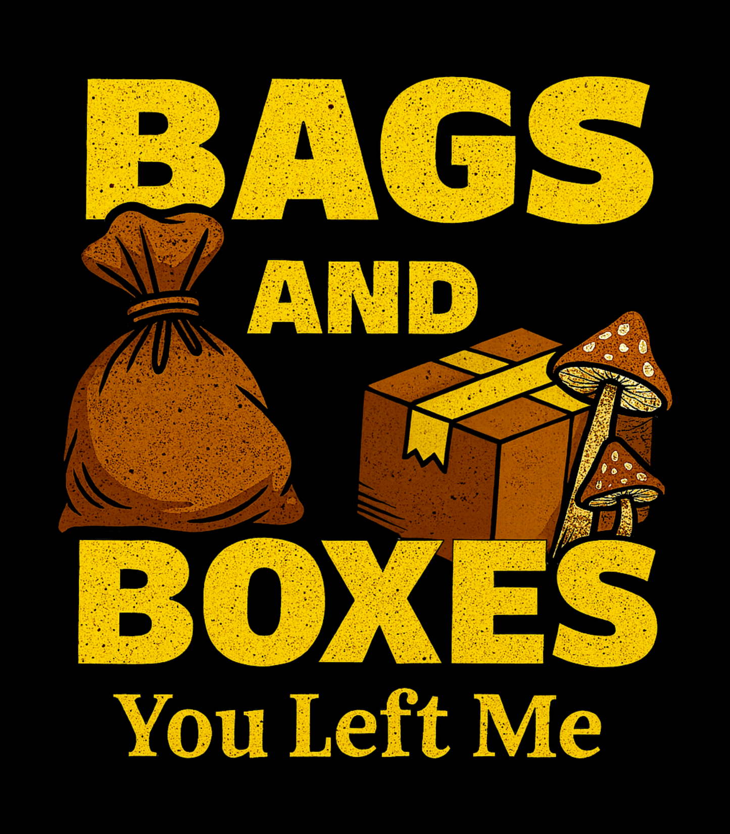 Bags and Boxes Jay Legend Song Inspired T-Shirt