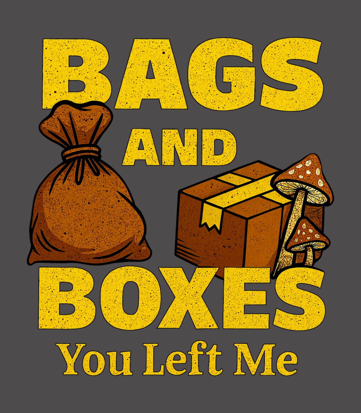 Bags and Boxes Jay Legend Song Inspired T-Shirt