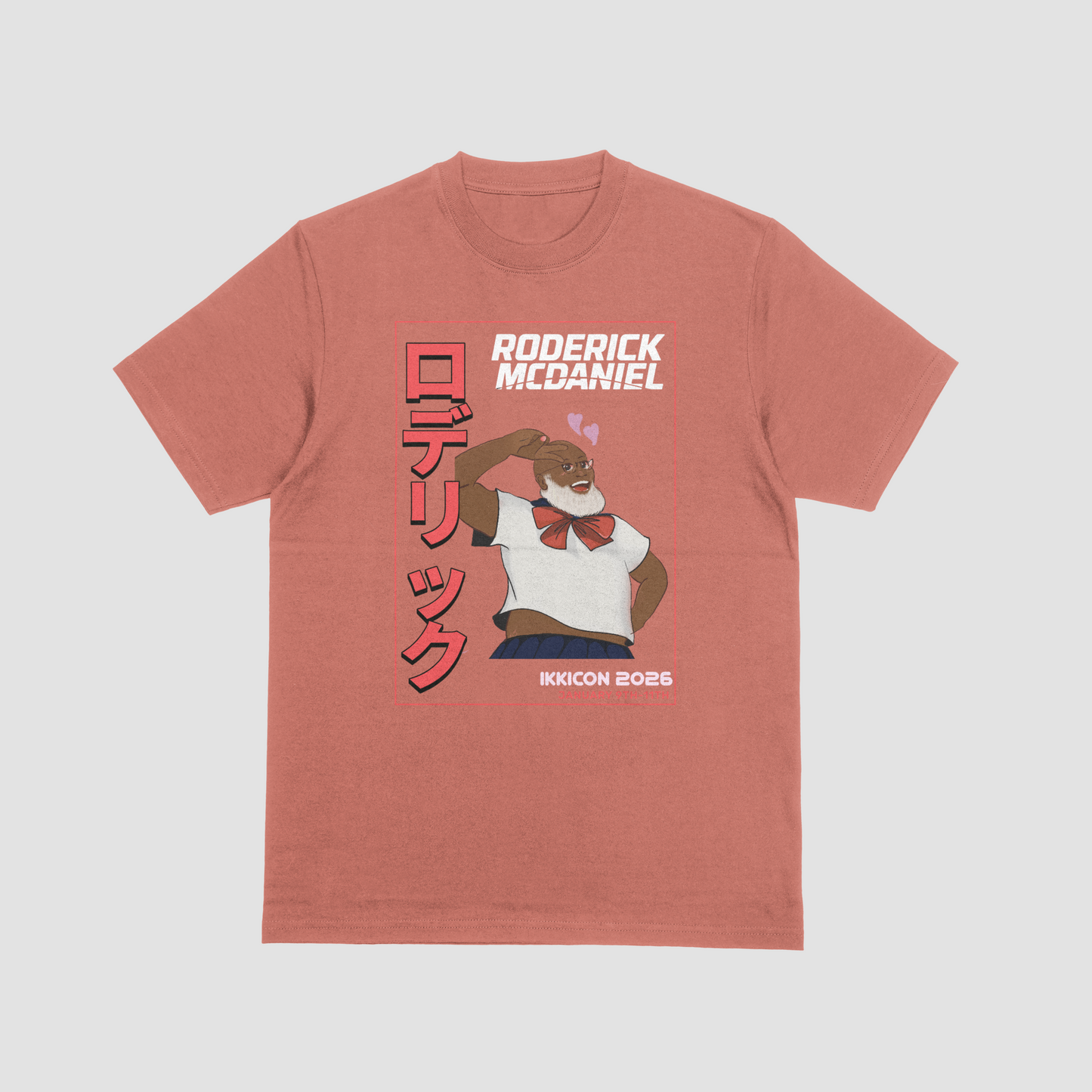 "Sailor Silky" Ikkicon 2026 Roderick McDaniel Coach Silky T-Shirt